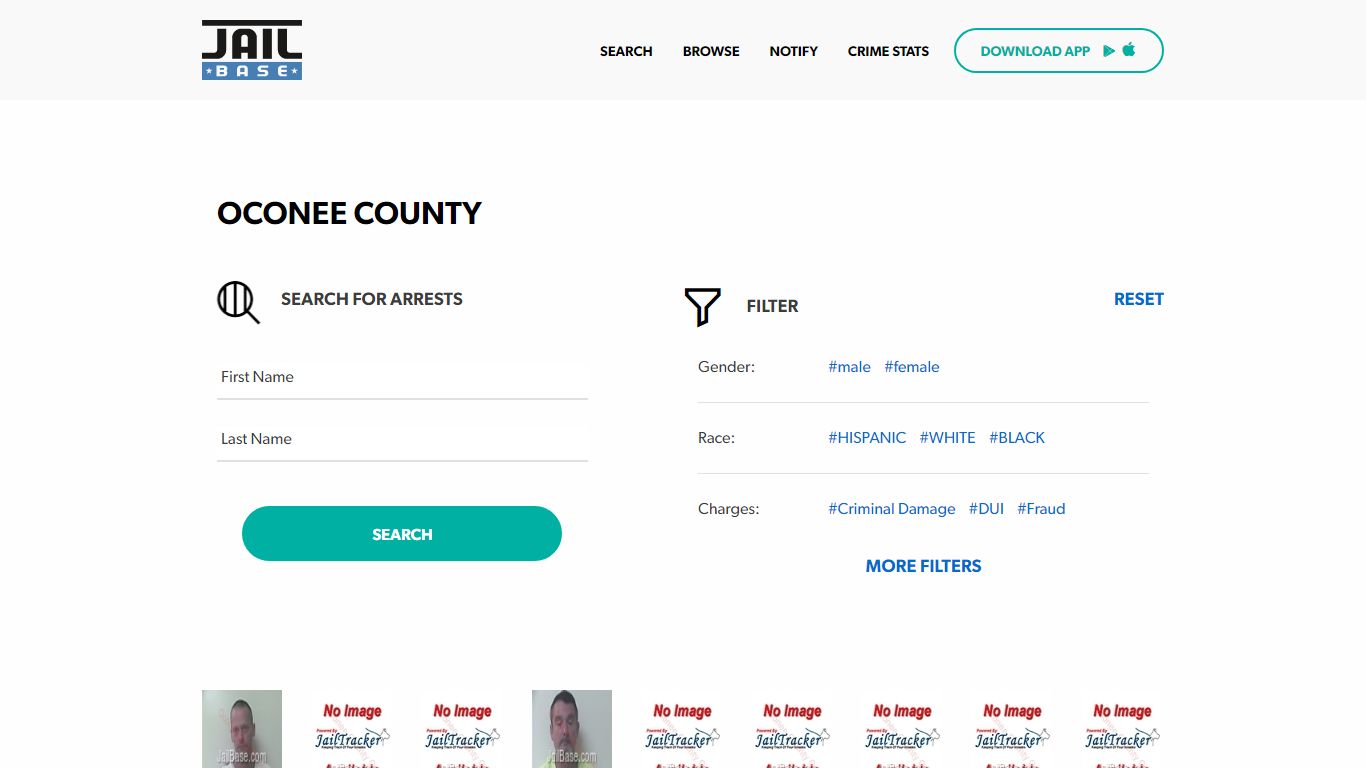 Oconee County Jail Inmate Search and Mugshots | JailBase